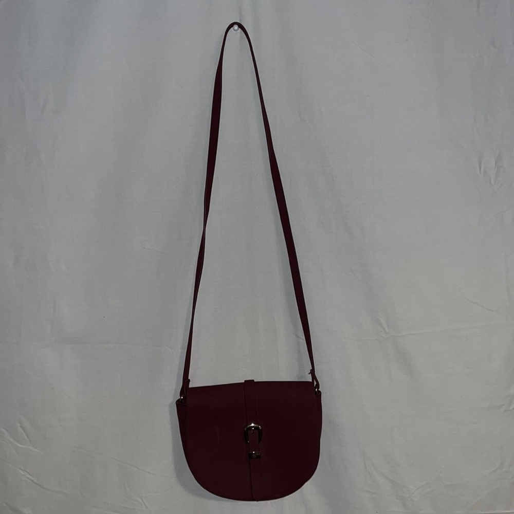 H&M small hand bag maroon/wine color
